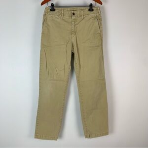 American Eagle Pants Mens 29 x 32” Khaki Relaxed Straight Next Level Flex Chino